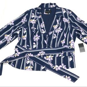 Eloquii navy blue blazer size 18